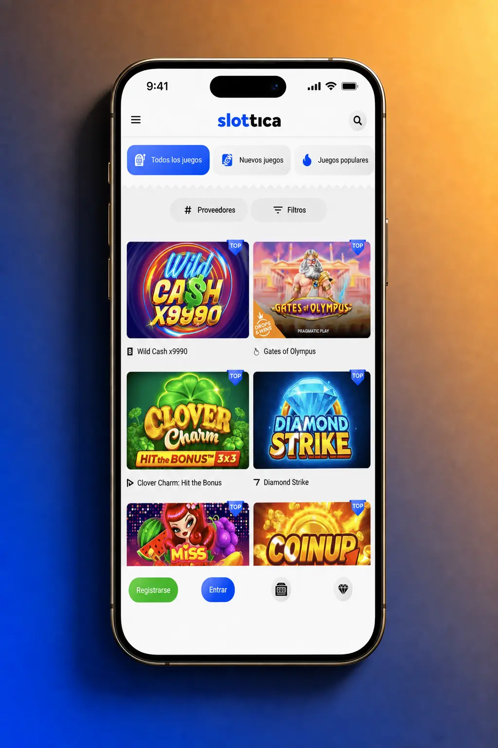 Guía visual para descargar e instalar el APK de Slottica en Android en 4 pasos simples