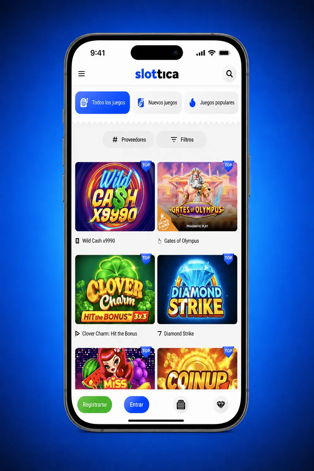 Guía de 5 pasos para descargar la app de Slottica en iOS desde la App Store en iPhone o iPad
