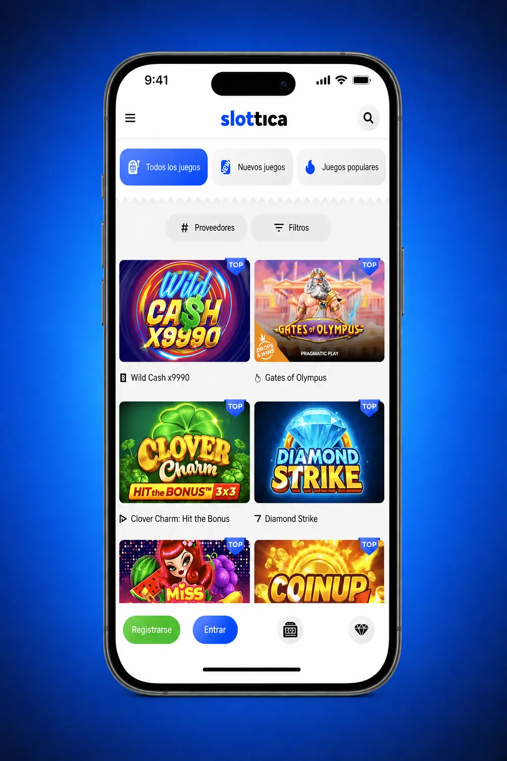 Guía de 5 pasos para descargar la app de Slottica en iOS, iPhone e iPad desde la App Store