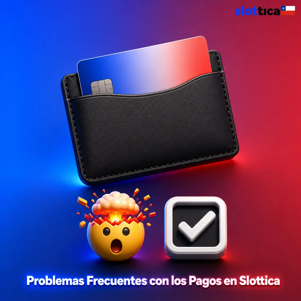 Problemas frecuentes con pagos en Slottica Chile: depósitos, retiros y errores de validación