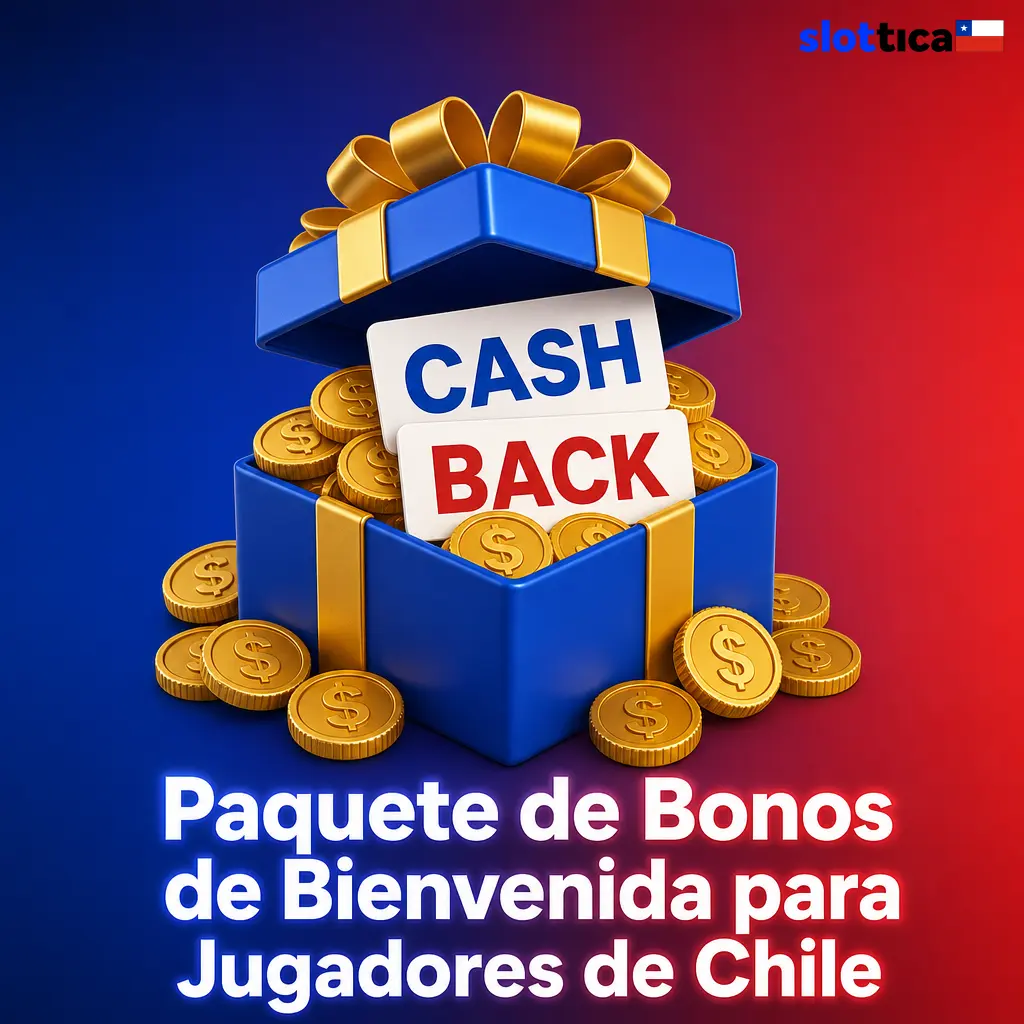 Paquete de bienvenida Slottica Chile: bonos en 3 depósitos y 30 giros gratis en Coin Volcano