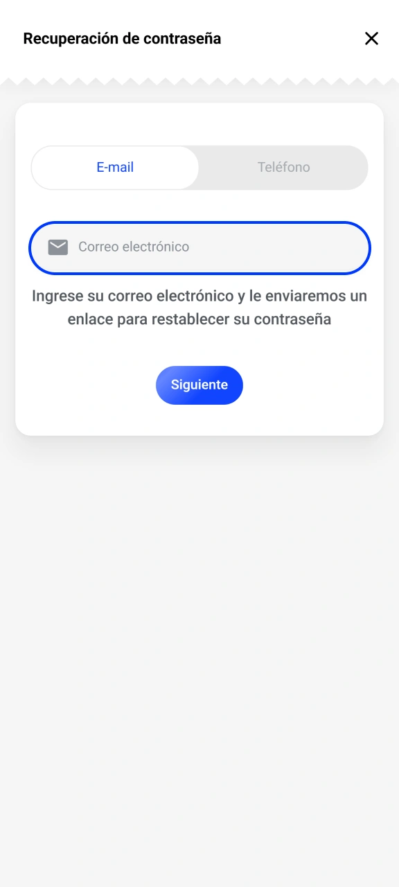 Escribe tu email o teléfono registrado para identificarte en Slottica.