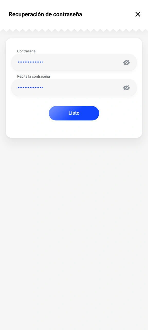 Abre la liga recibida para restablecer tu clave de Slottica.